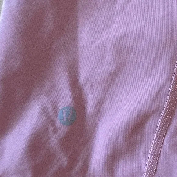 Lululemon Break a Trail 1/2 Zip Hoodie Pink Pastel Size 6 - Picture 8 of 12